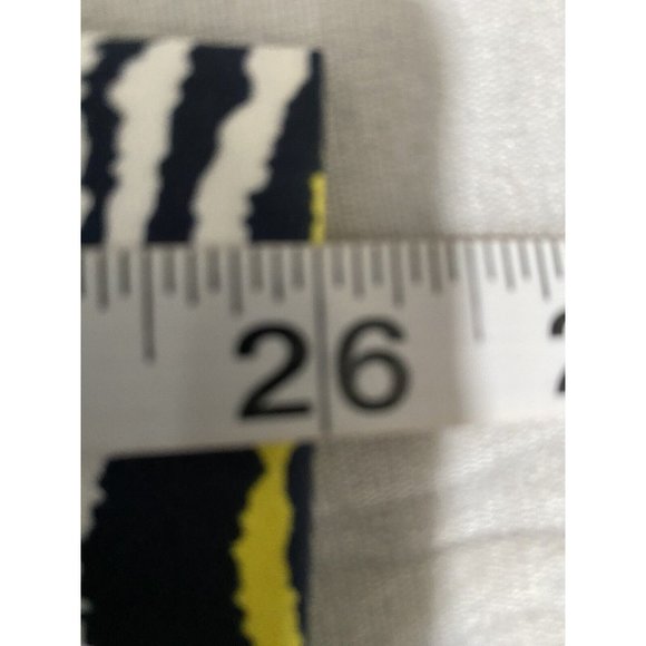 Bob Mackie Women’s Cardigan And Tank Set Navy Blue Zebra 2-piece Artsy Size Xl - Picture 10 of 15